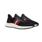 Outline Sneaker in Navy Blue Knit